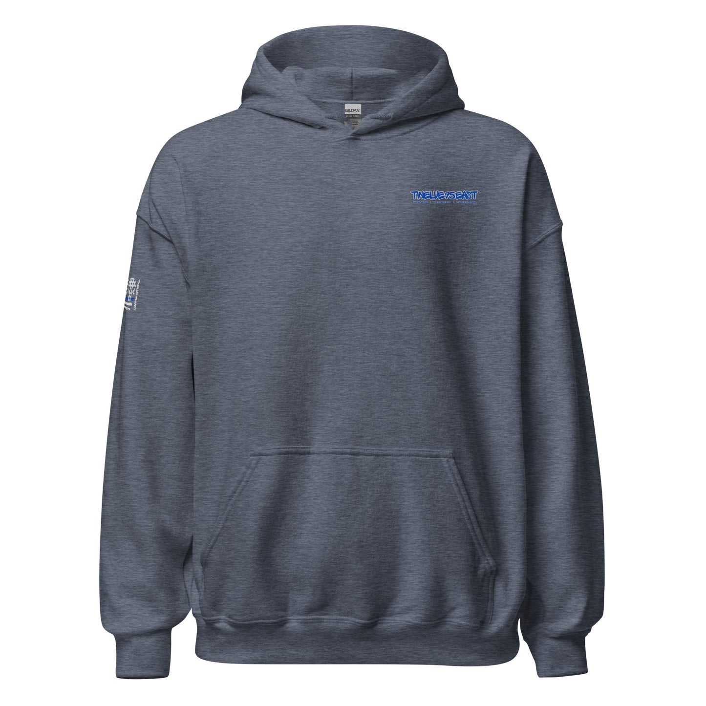 Thin Blue Line Flag Hoodie by Twelve95East
