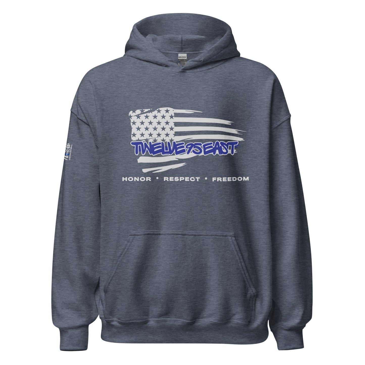 Honor • Respect • Freedom Hoodie by Twelve95East
