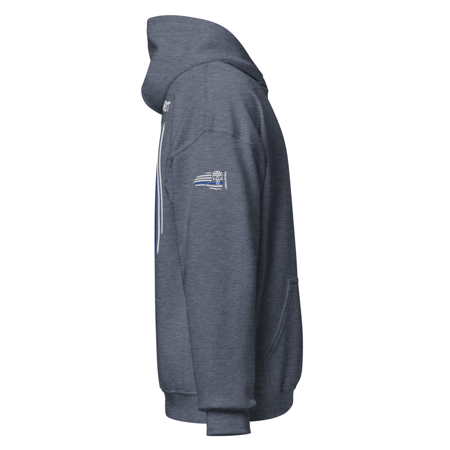 Thin Blue Line Flag Hoodie by Twelve95East