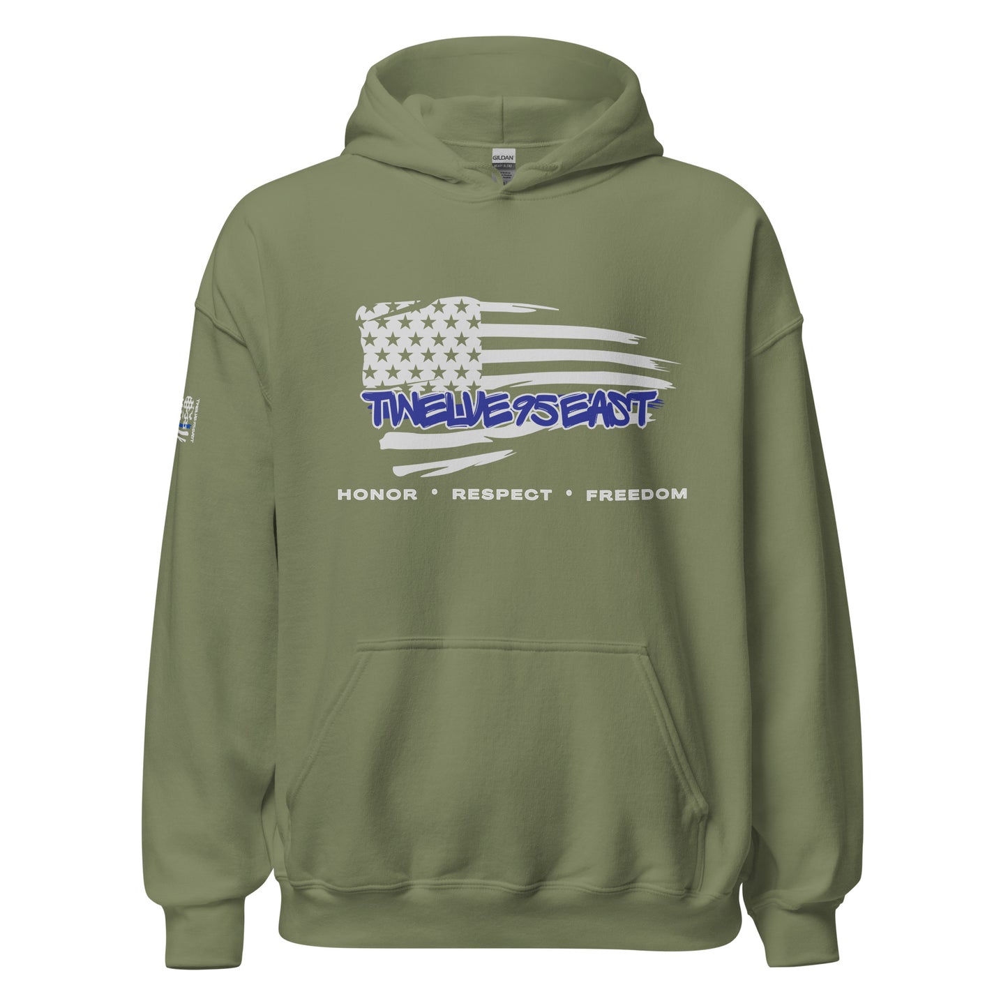 Honor • Respect • Freedom Hoodie by Twelve95East