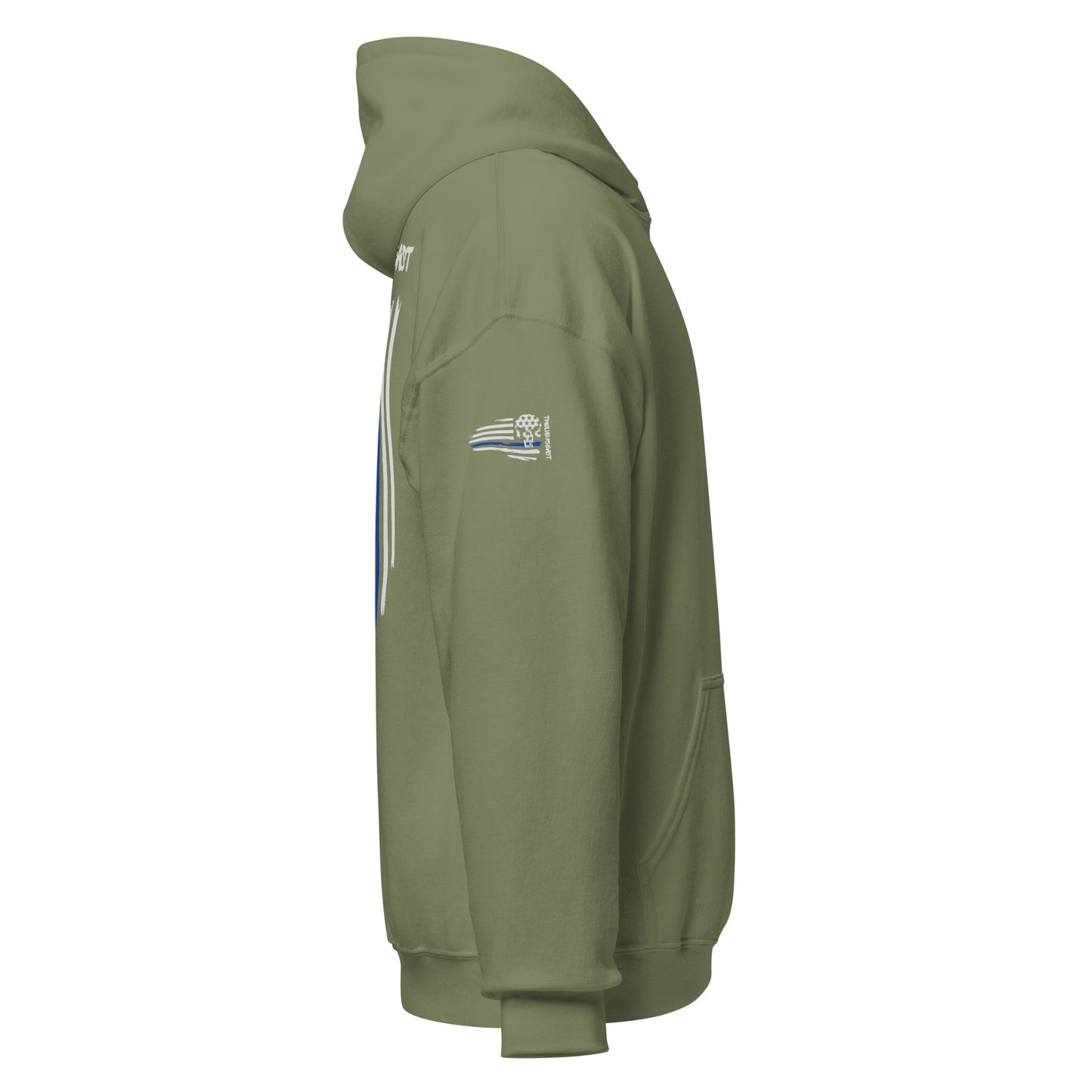 Thin Blue Line Flag Hoodie by Twelve95East