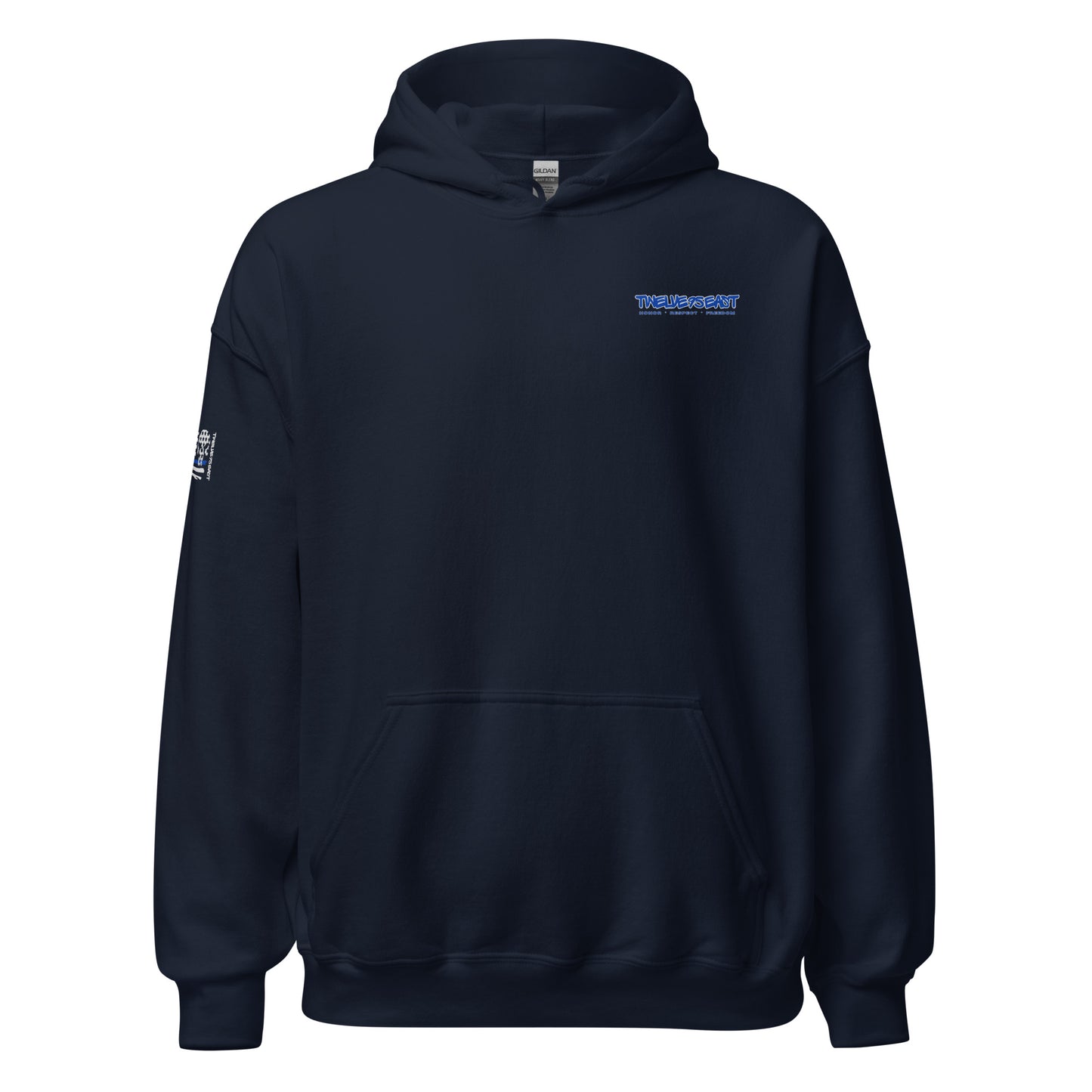 Thin Blue Line Flag Hoodie by Twelve95East