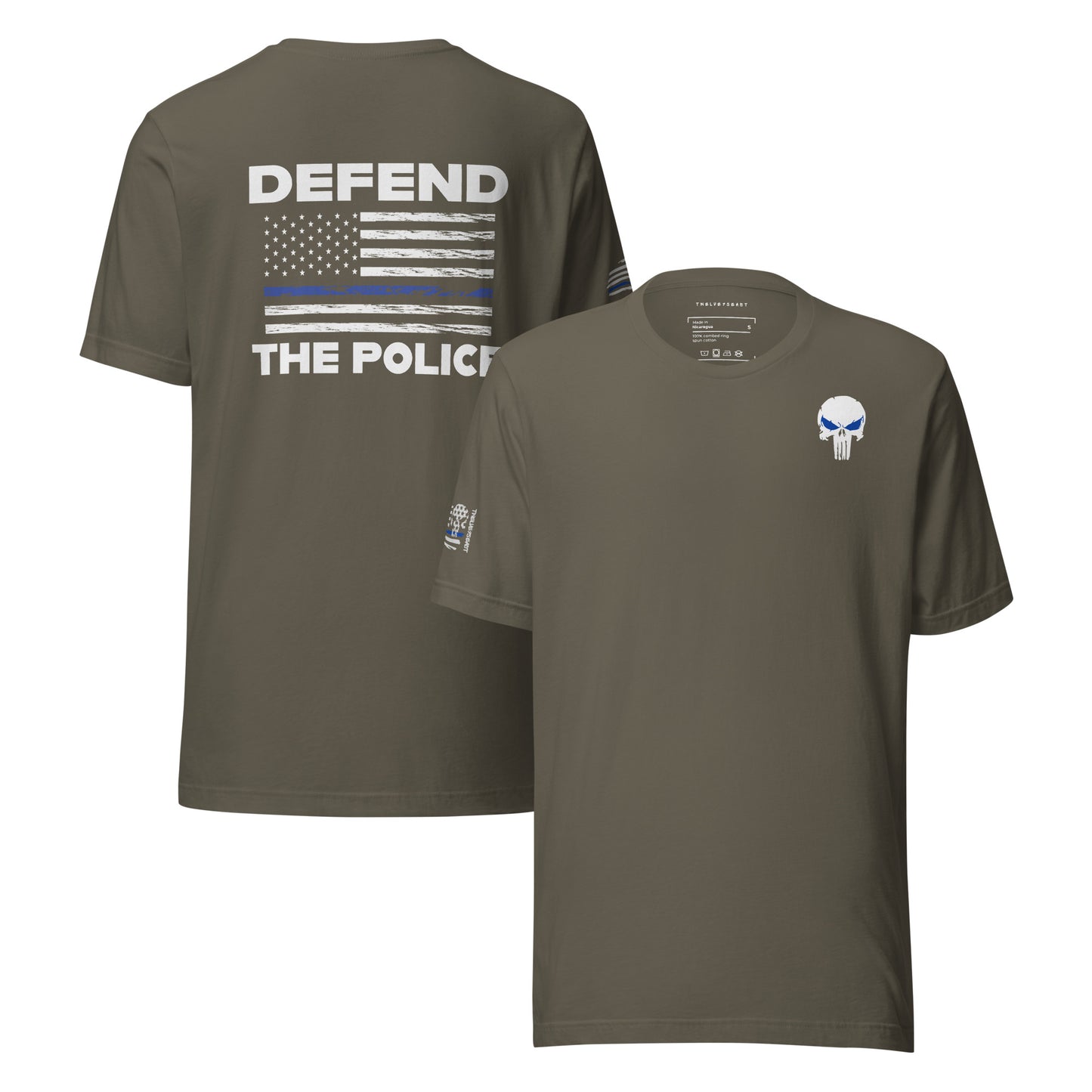 Defend The Police T-Shirt by Twelve95East