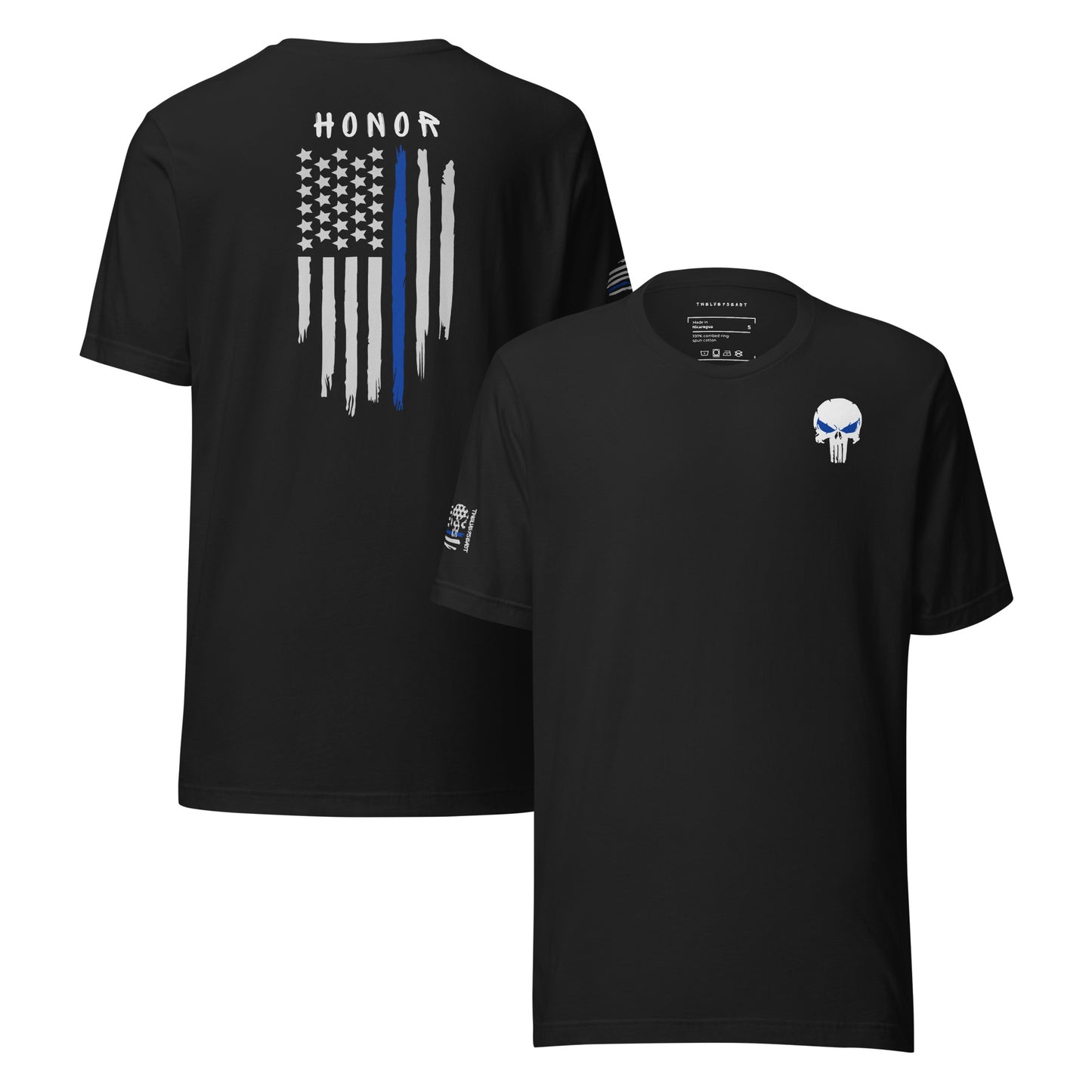 HONOR Thin Blue Line T-Shirt by Twelve95East