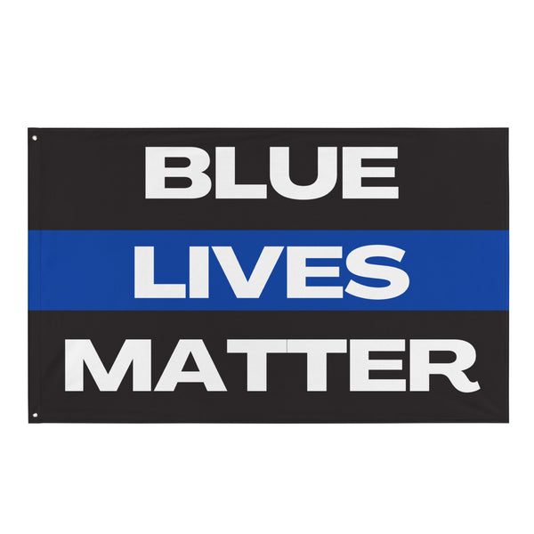 Blue Lives Matter Flag