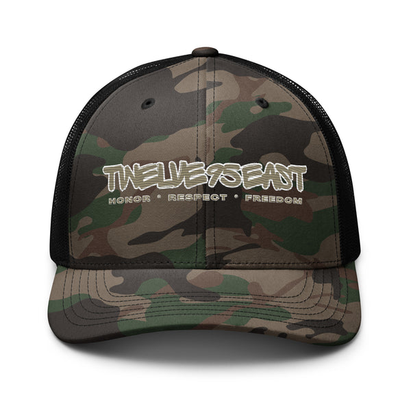 Trucker Camo Hat Twelve95East