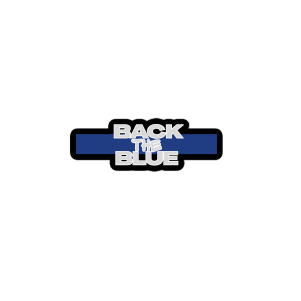 Back the Blue Vinyl Sticker