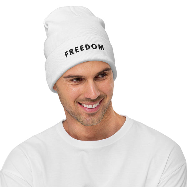 Charlie Kirk Freedom Beanie by Twelve95East