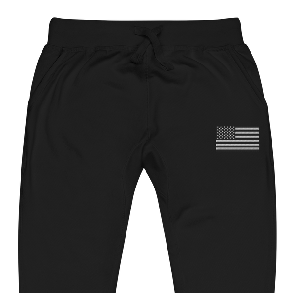 American Flag Stitch Fleece Joggers