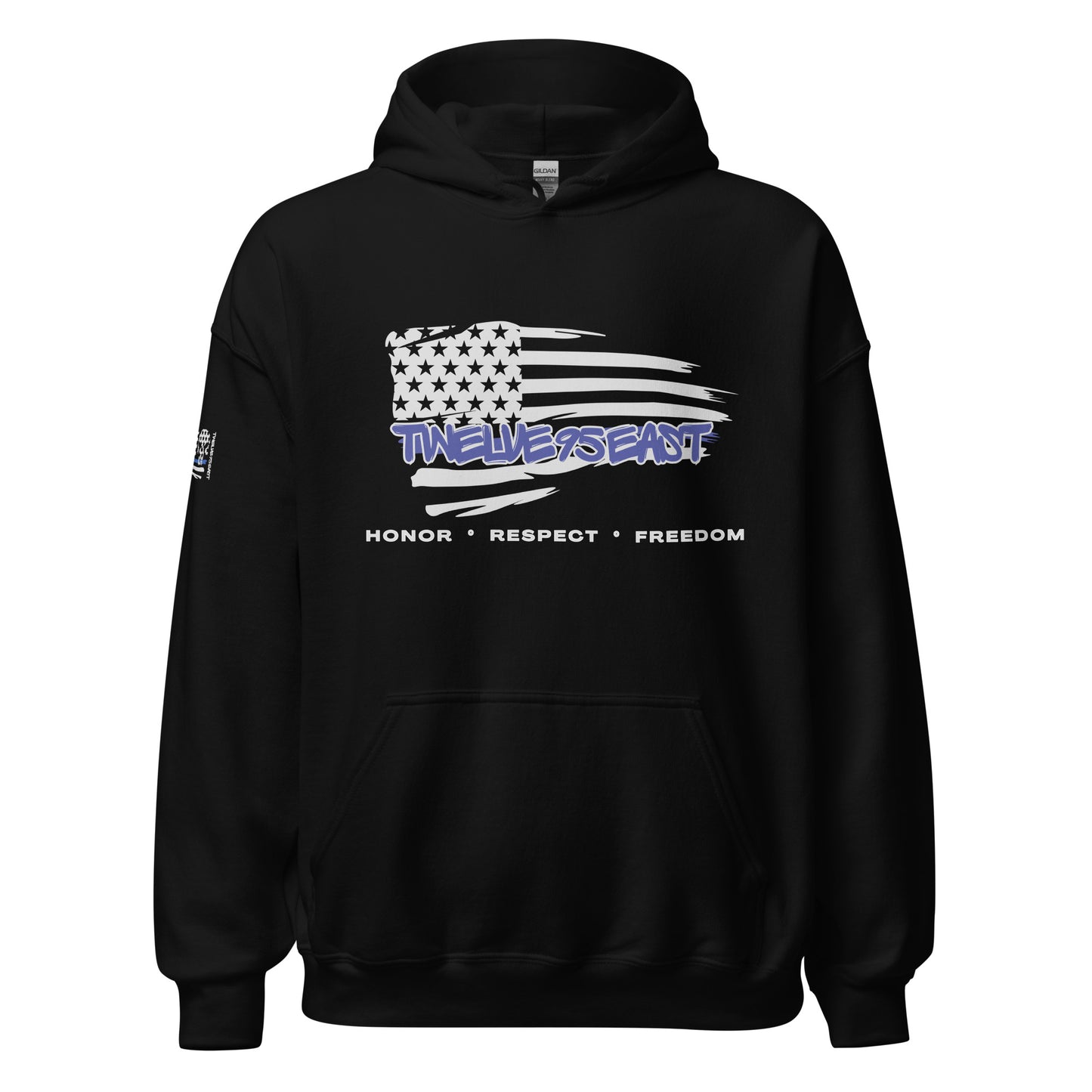 Honor • Respect • Freedom Hoodie by Twelve95East