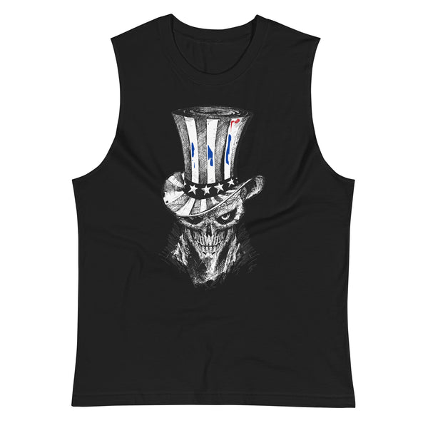 Twelve95East "Uncle Skull" Patriotic Sleeveless Tank
