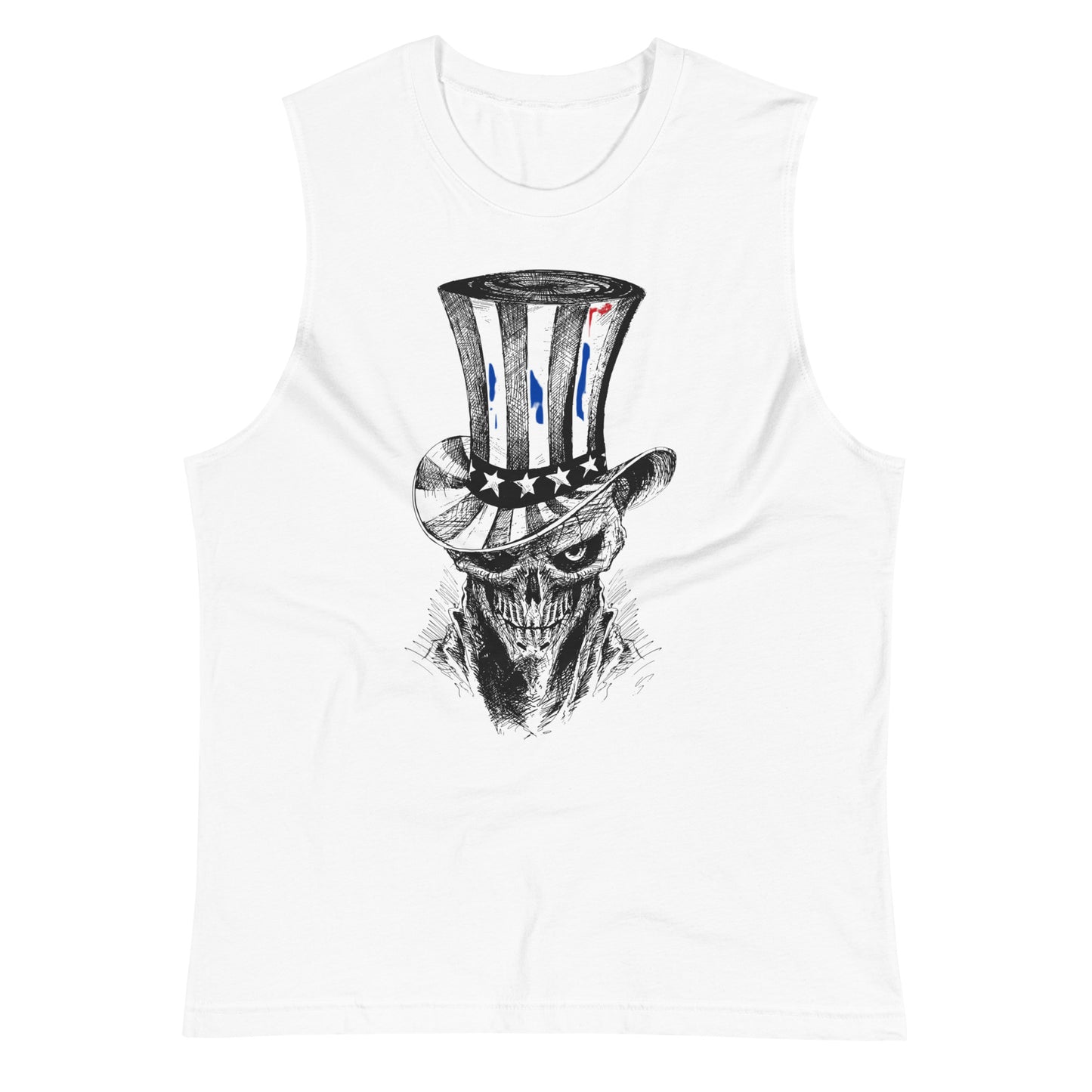 Twelve95East "Uncle Skull" Patriotic Sleeveless Tank