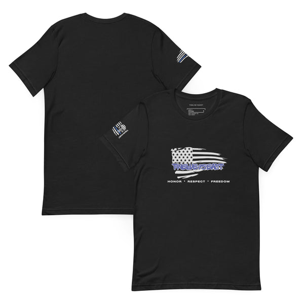 Honor • Respect • Freedom T-Shirt by Twelve95East