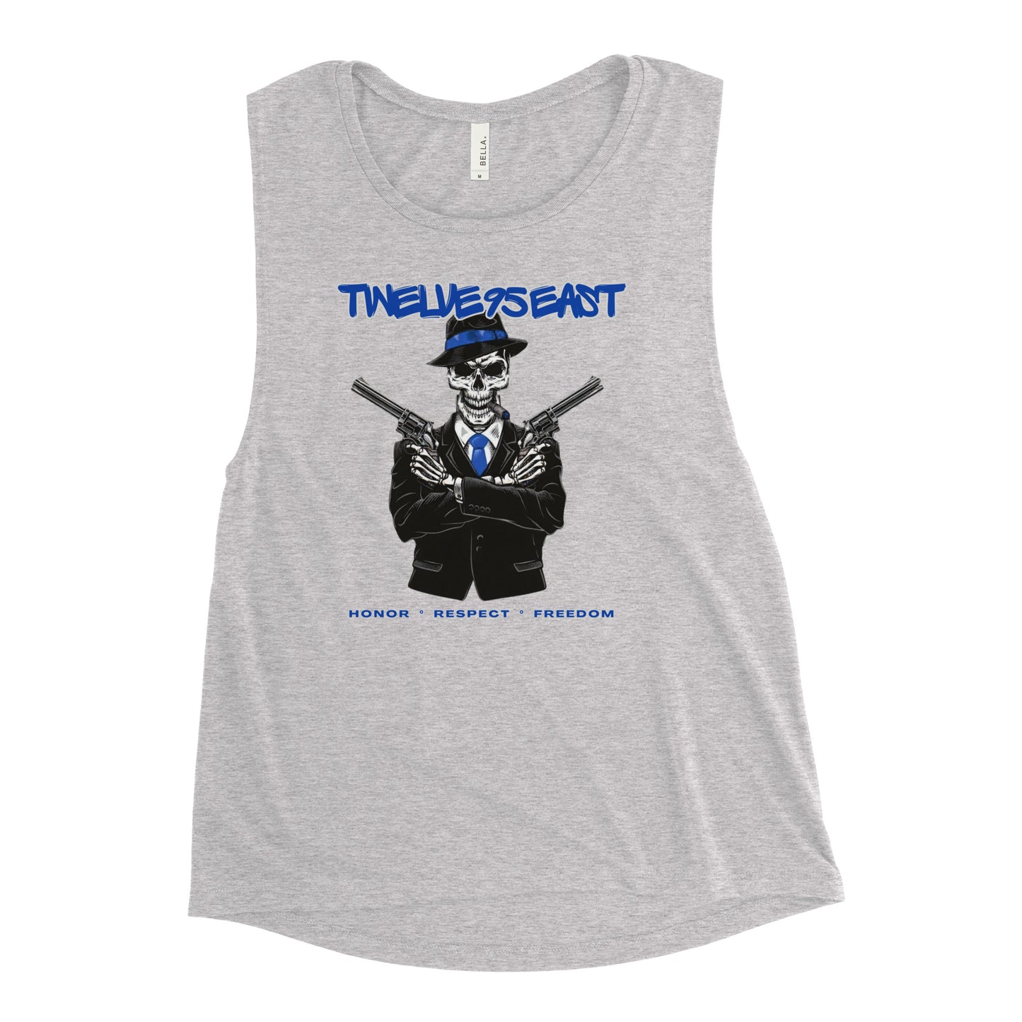 Twelve95East "Honor Respect Freedom" Women's Muscle Tank