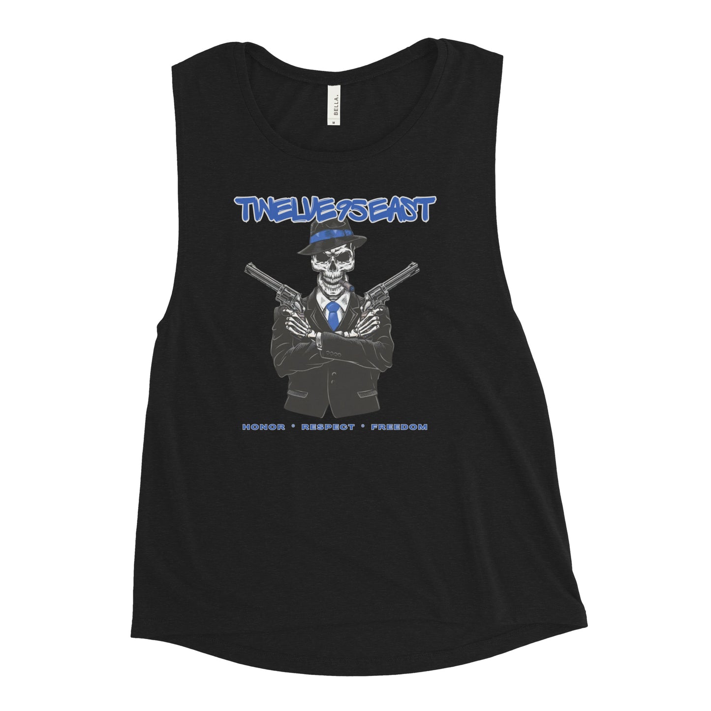 Twelve95East "Honor Respect Freedom" Women's Muscle Tank