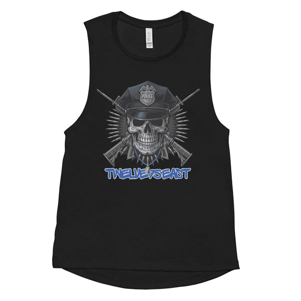 Twelve95East "Skull Cop" Classic Men’s Tank Top