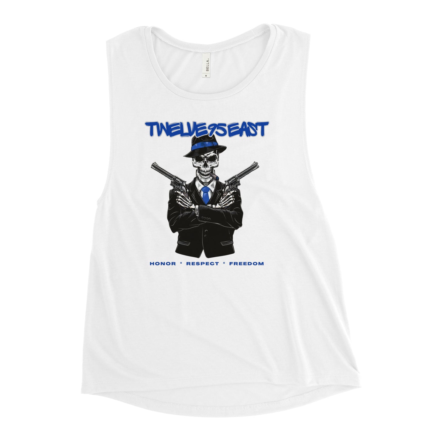 Twelve95East "Honor Respect Freedom" Women's Muscle Tank