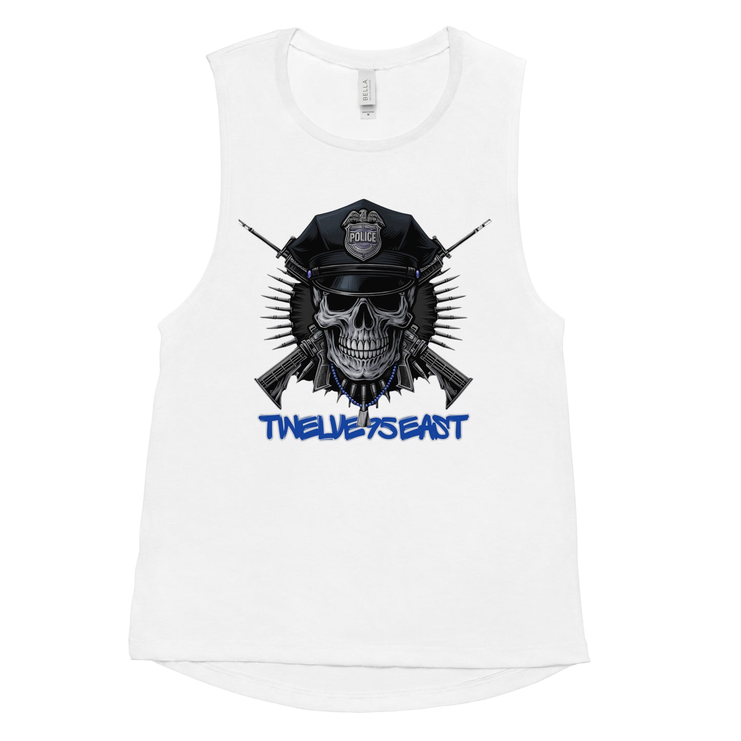 Twelve95East "Skull Cop" Classic Men’s Tank Top