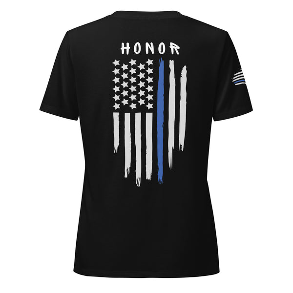 Twelve95East "Honor Flag" Women's V-Neck T-Shirt